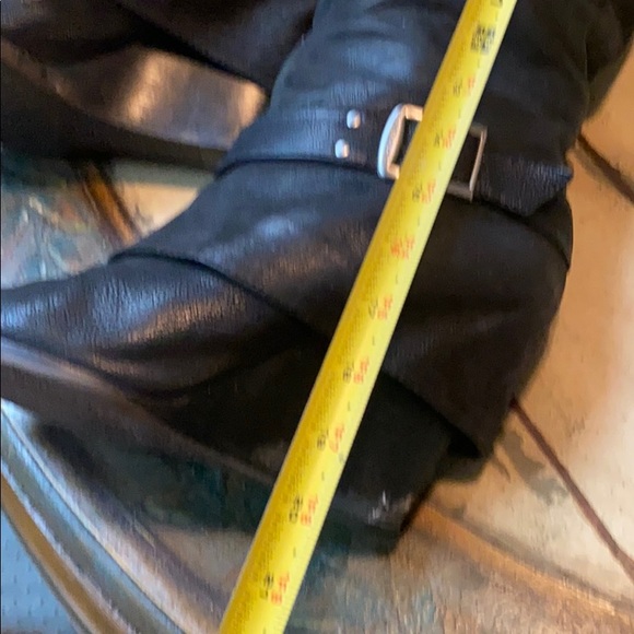 Vince camuto black leather boots - Picture 8 of 9